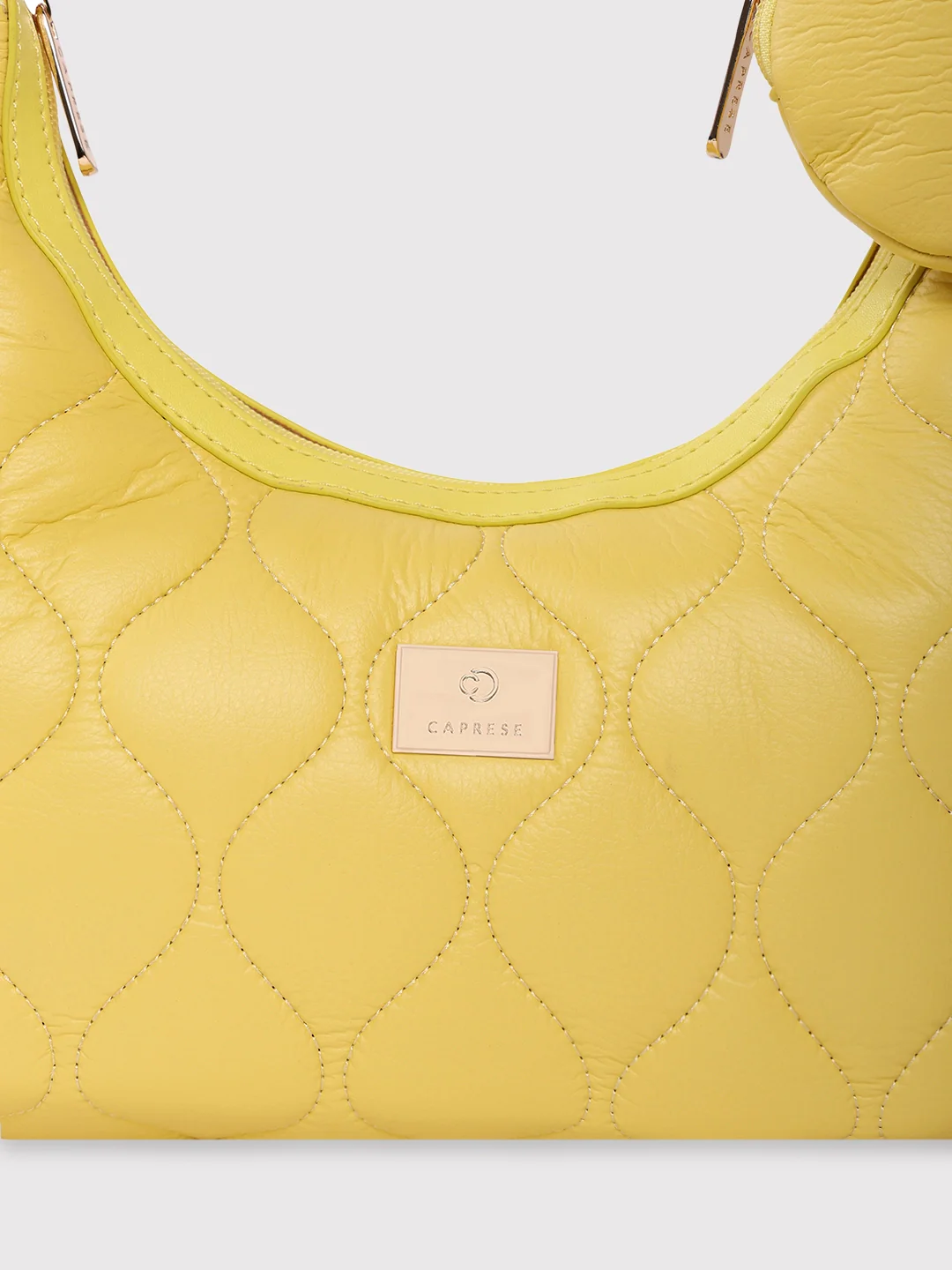 Caprese Briar Medium Yellow Hobo Bag - Image 2