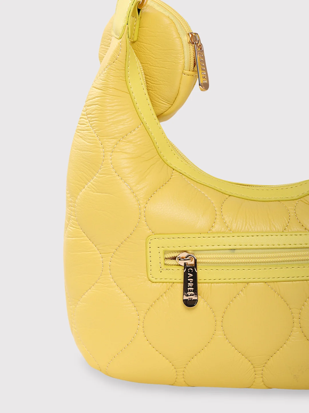 Caprese Briar Medium Yellow Hobo Bag - Image 6