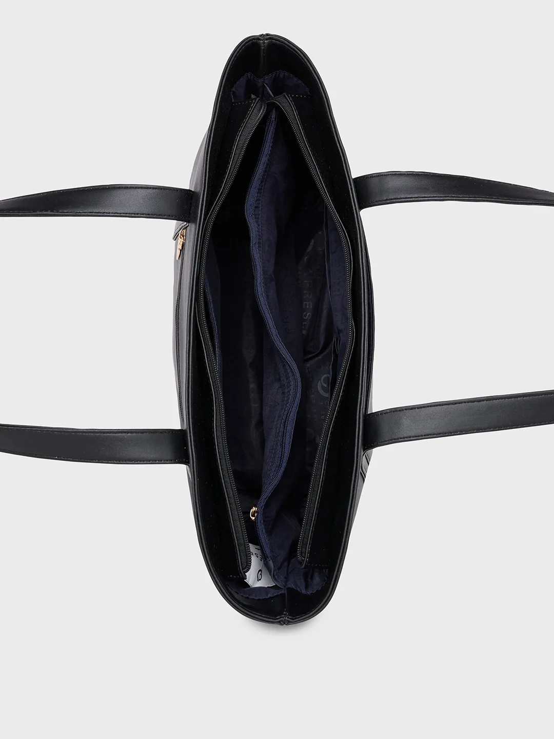 Caprese Aarya Large Black Tote Bag - Image 9
