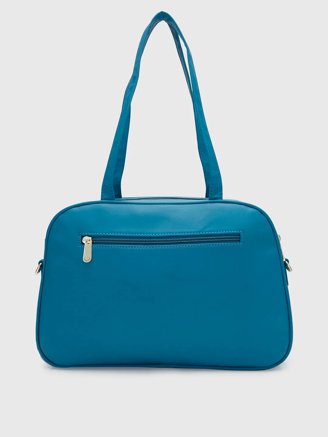 Caprese Adah Large Teal Satchel Bag - Image 4
