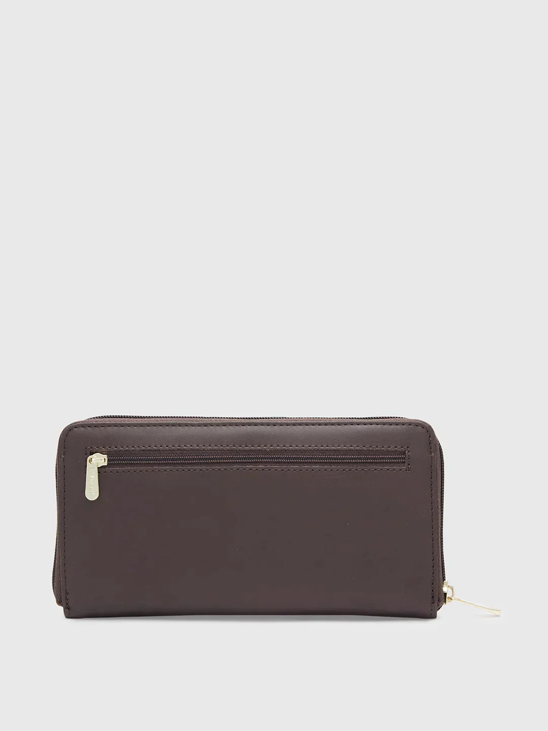 Caprese Adah Large Chocolate Brown Wallet - Image 4