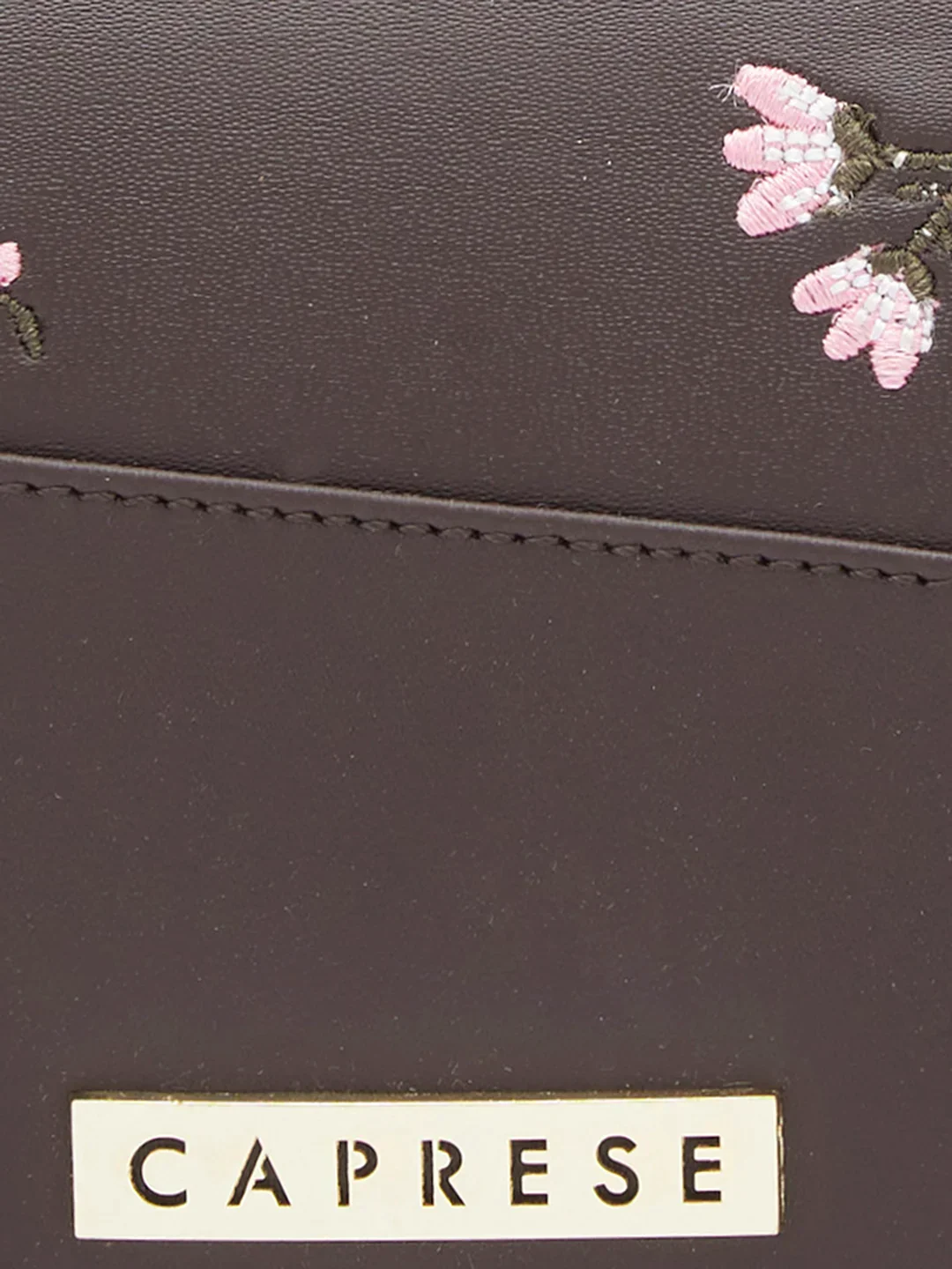 Caprese Adah Large Chocolate Brown Wallet - Image 9