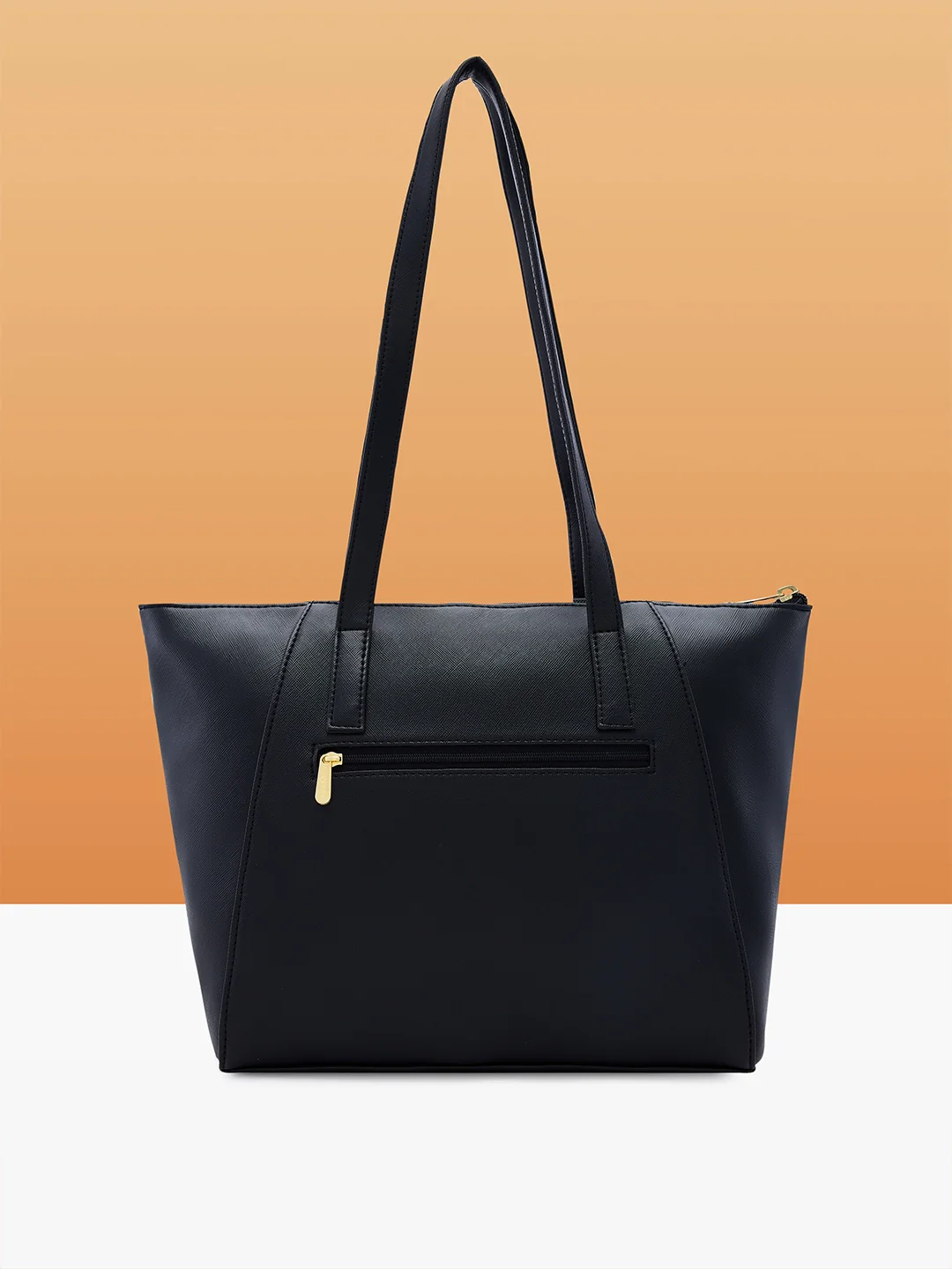 Caprese Afra Medium Black Tote Bag - Image 3
