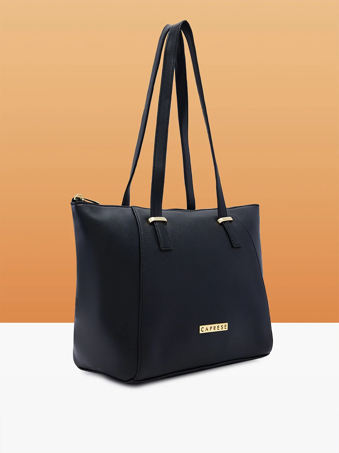 Caprese Afra Medium Black Tote Bag - Image 4