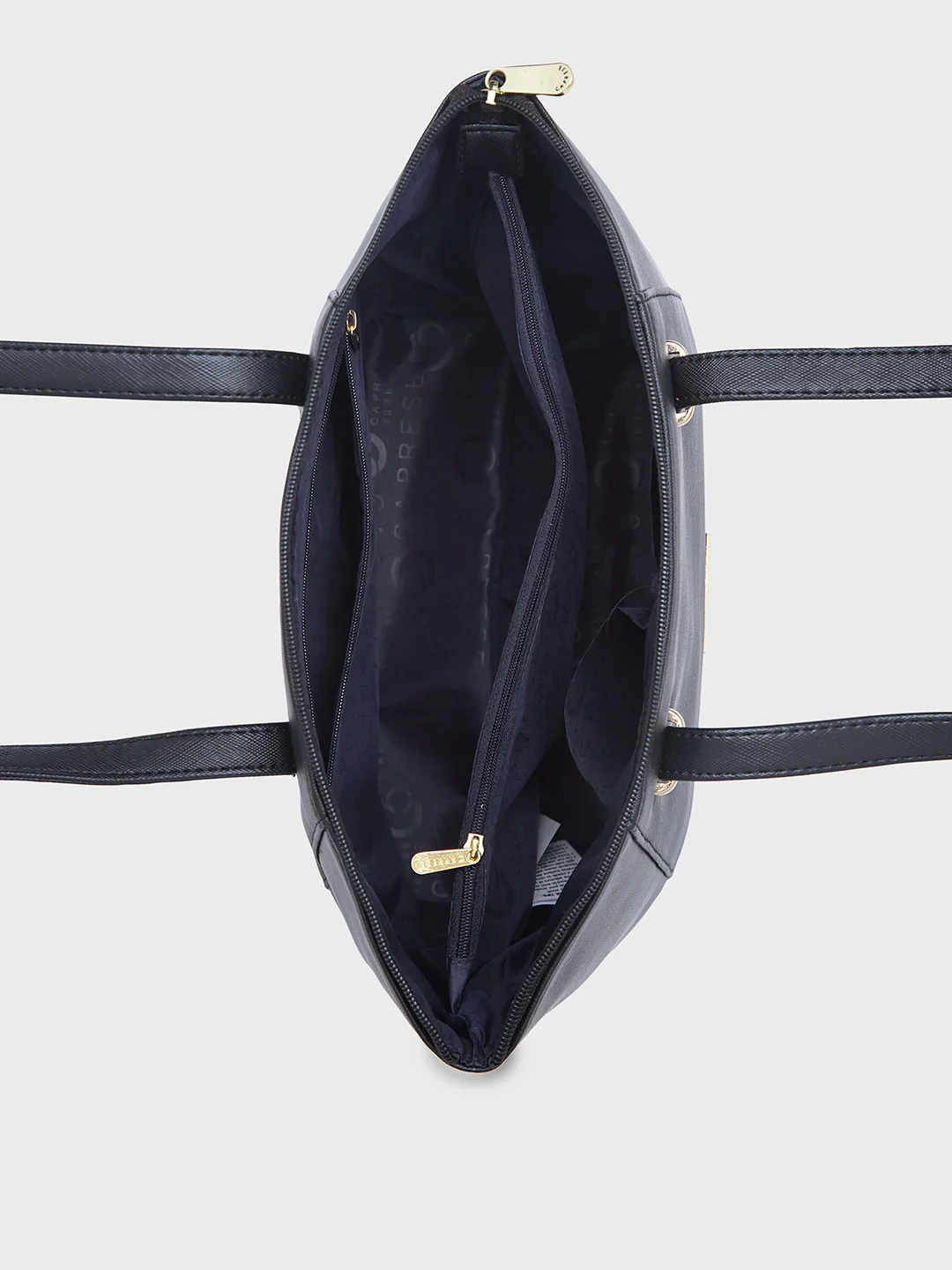 Caprese Afra Medium Black Tote Bag - Image 9