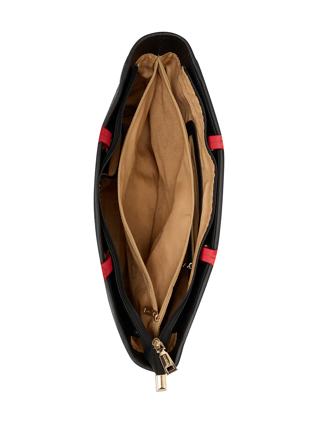 Caprese Aimee Large Black Tote Bag - Image 7