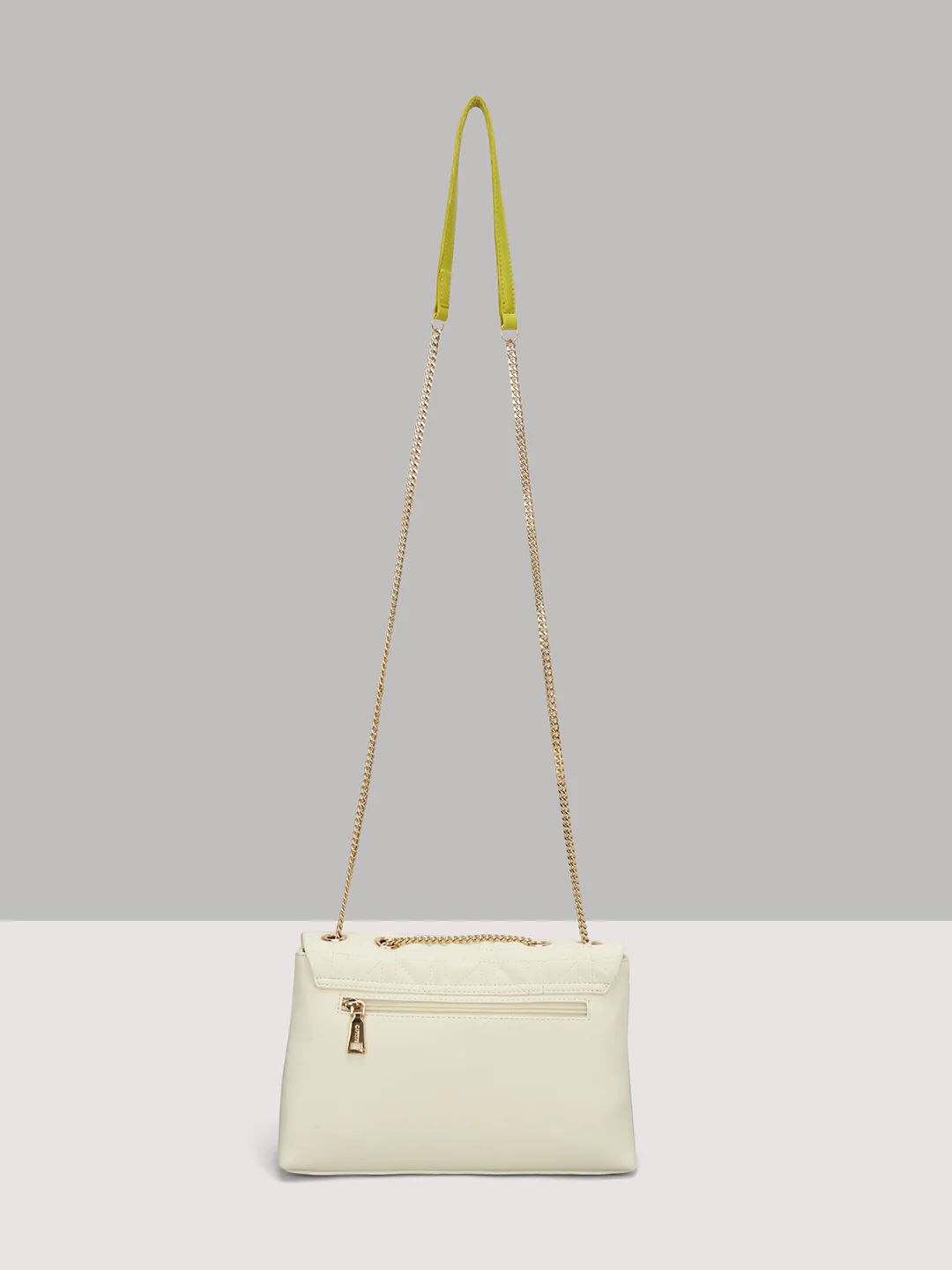 Caprese Aimee Medium Alpine Oat Sling Bag - Image 4