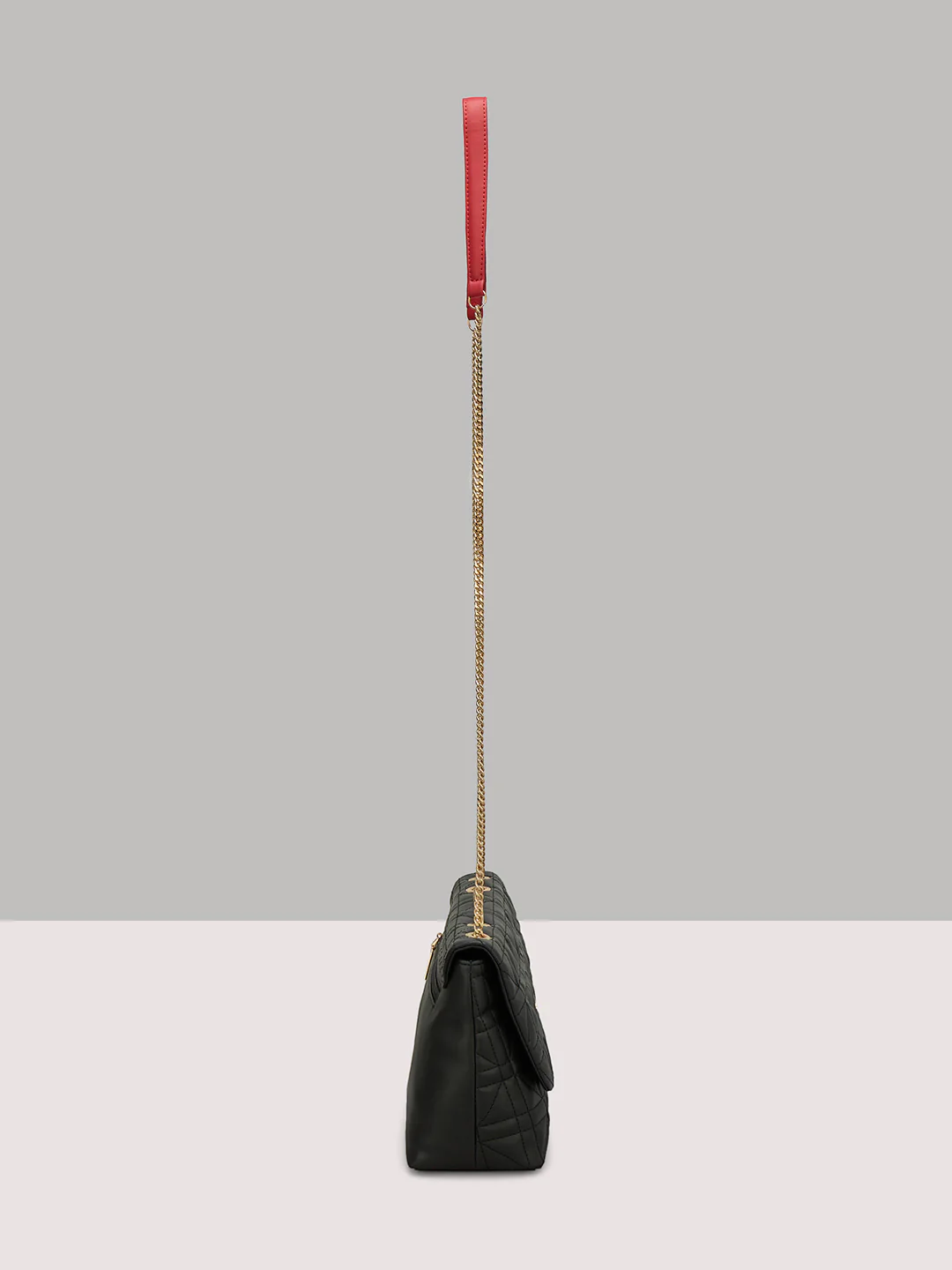 Caprese Aimee Medium Black Sling Bag - Image 5