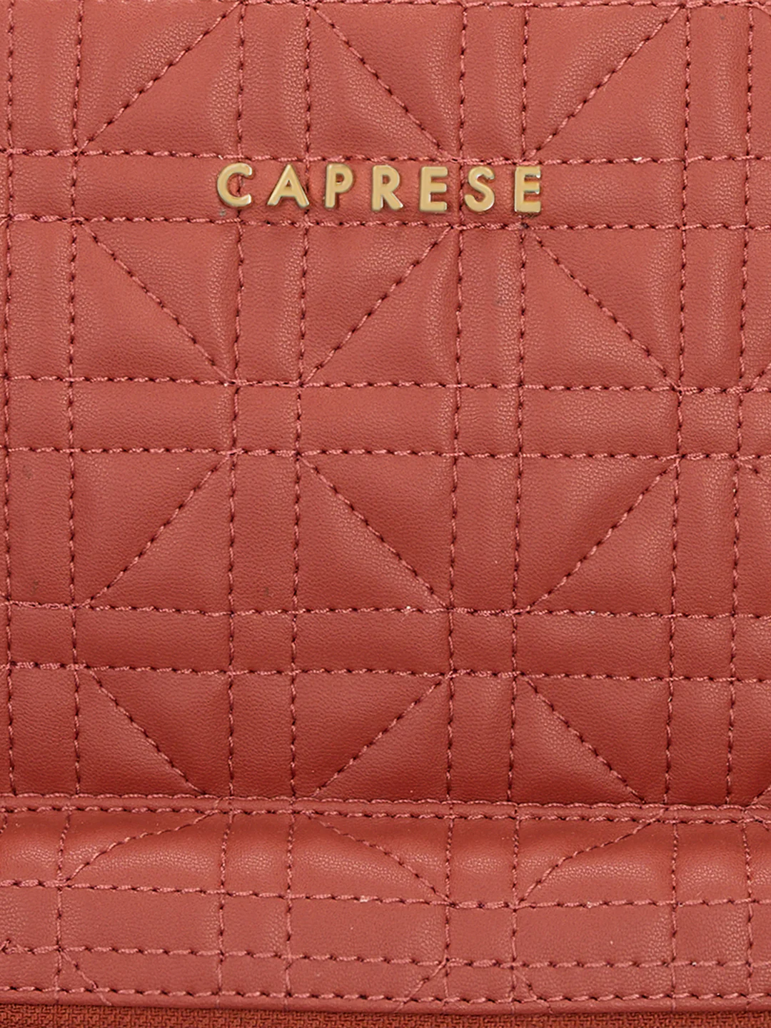 Caprese Aimee Medium Intense Rust Backpack - Image 6