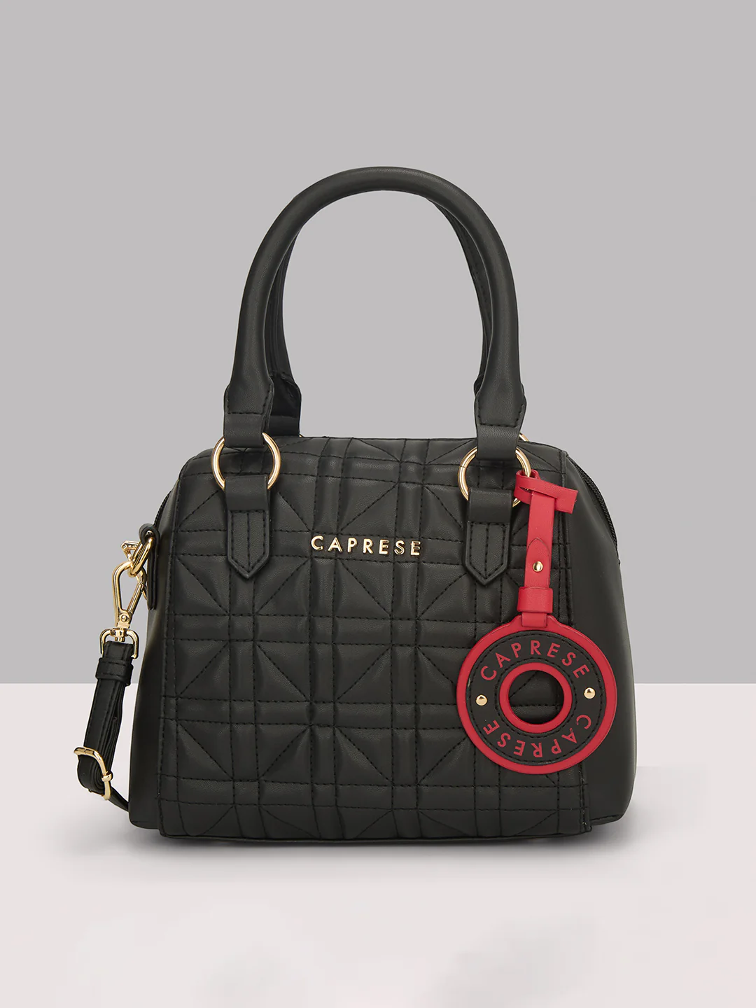 Caprese Aimee Small  Black Satchel Bag - Image 11