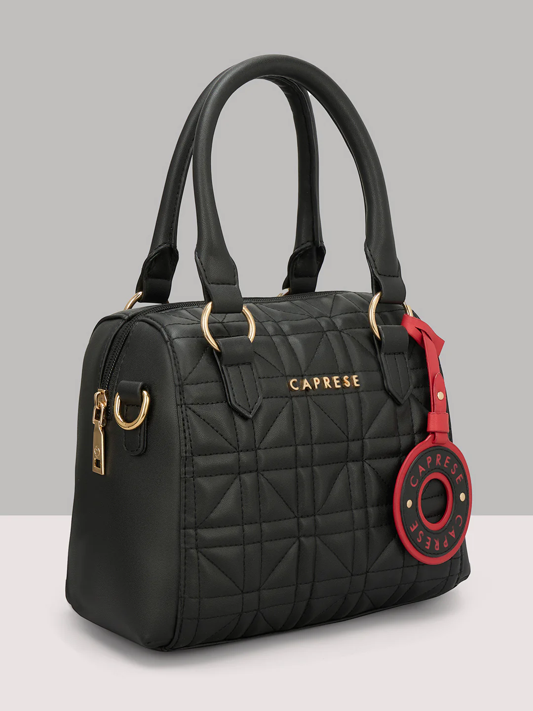 Caprese Aimee Small  Black Satchel Bag - Image 3