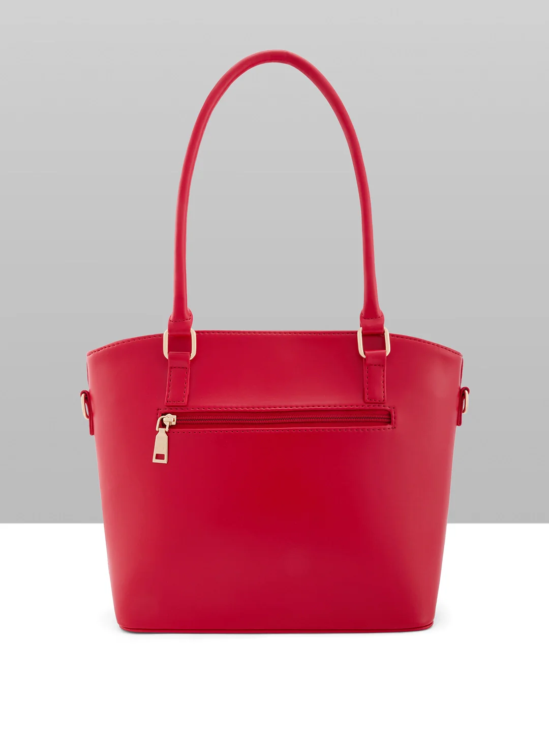 Caprese Akina Medium Red Satchel Bag - Image 6