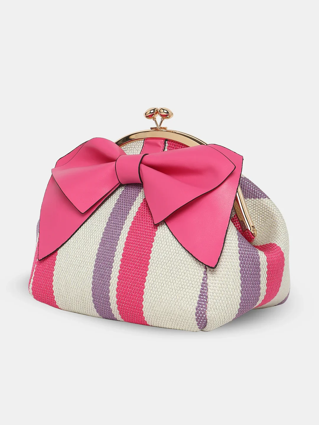 Caprese Alessia Large Pink Satchel Bag - Image 5