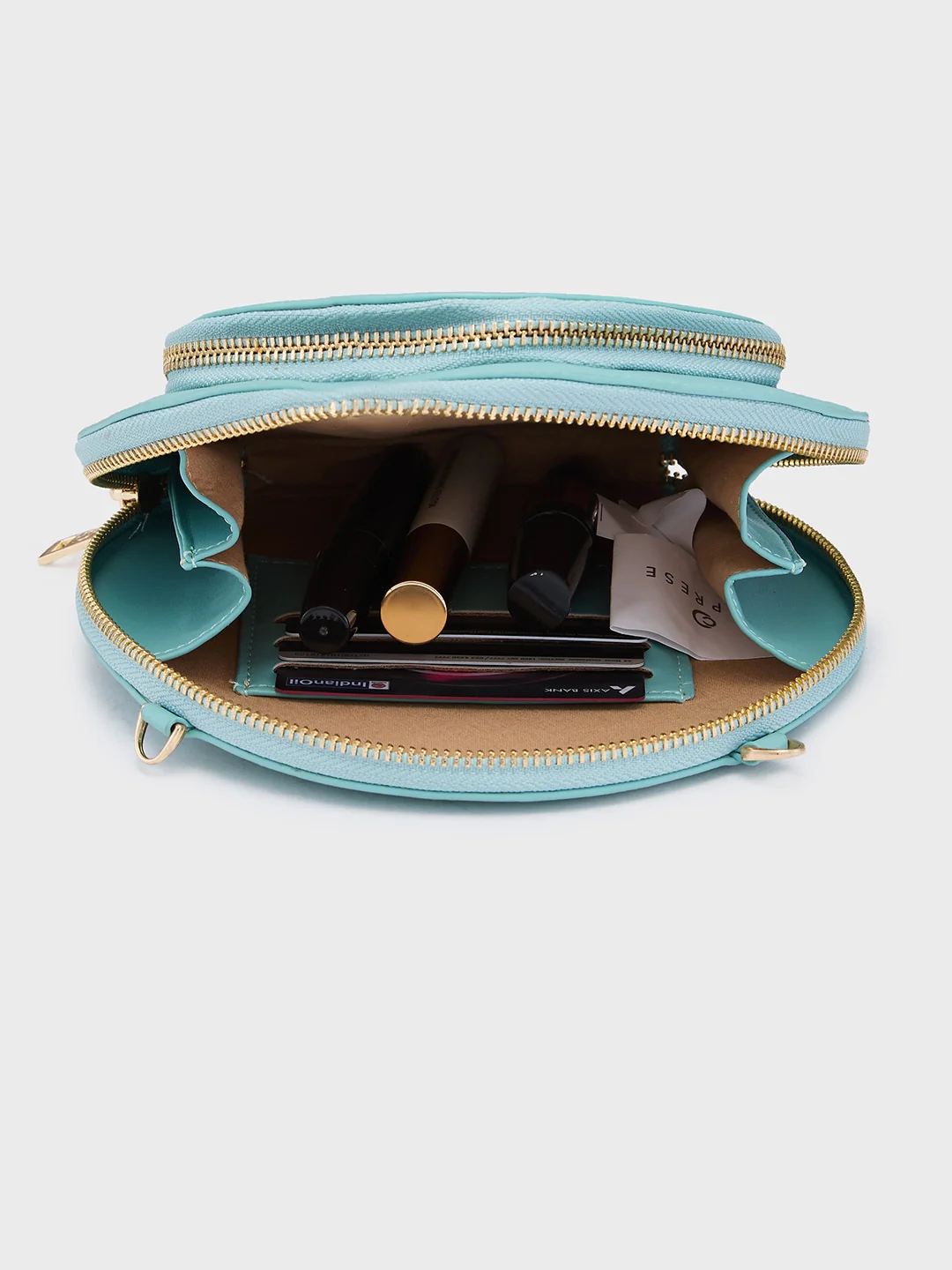 Caprese Alfie Small Mint Sling Bag - Image 8