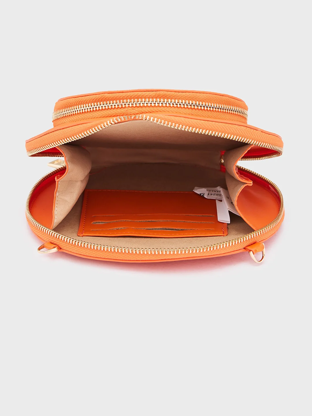 Caprese Alfie Small Orange Sling Bag - Image 10