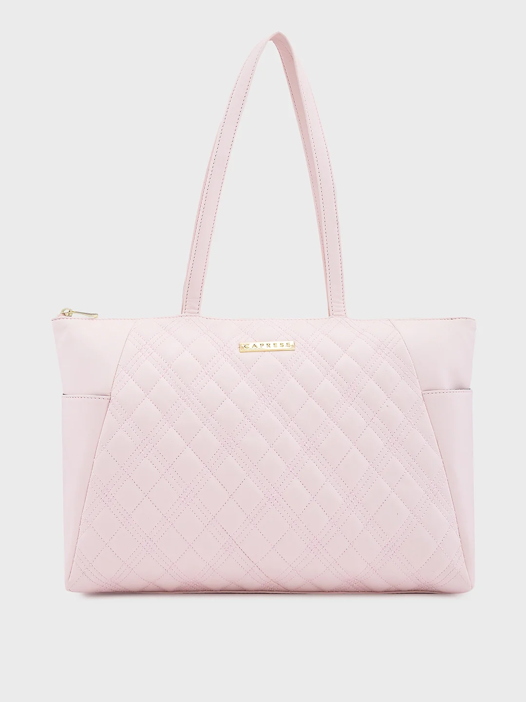 Caprese Amayra Large Blush Laptop Tote Bag - Image 3