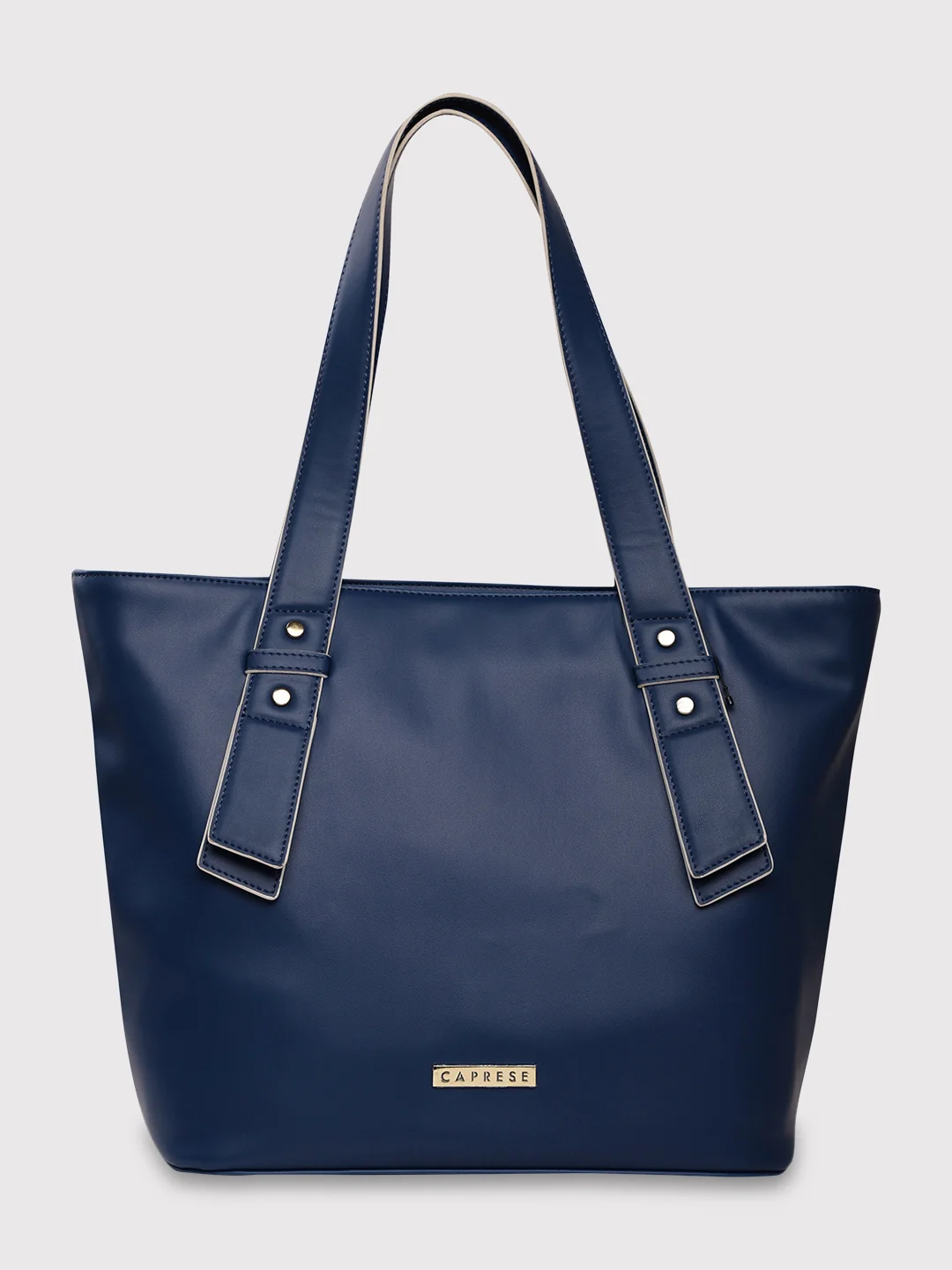 Caprese Amelia Medium Navy Tote Bag