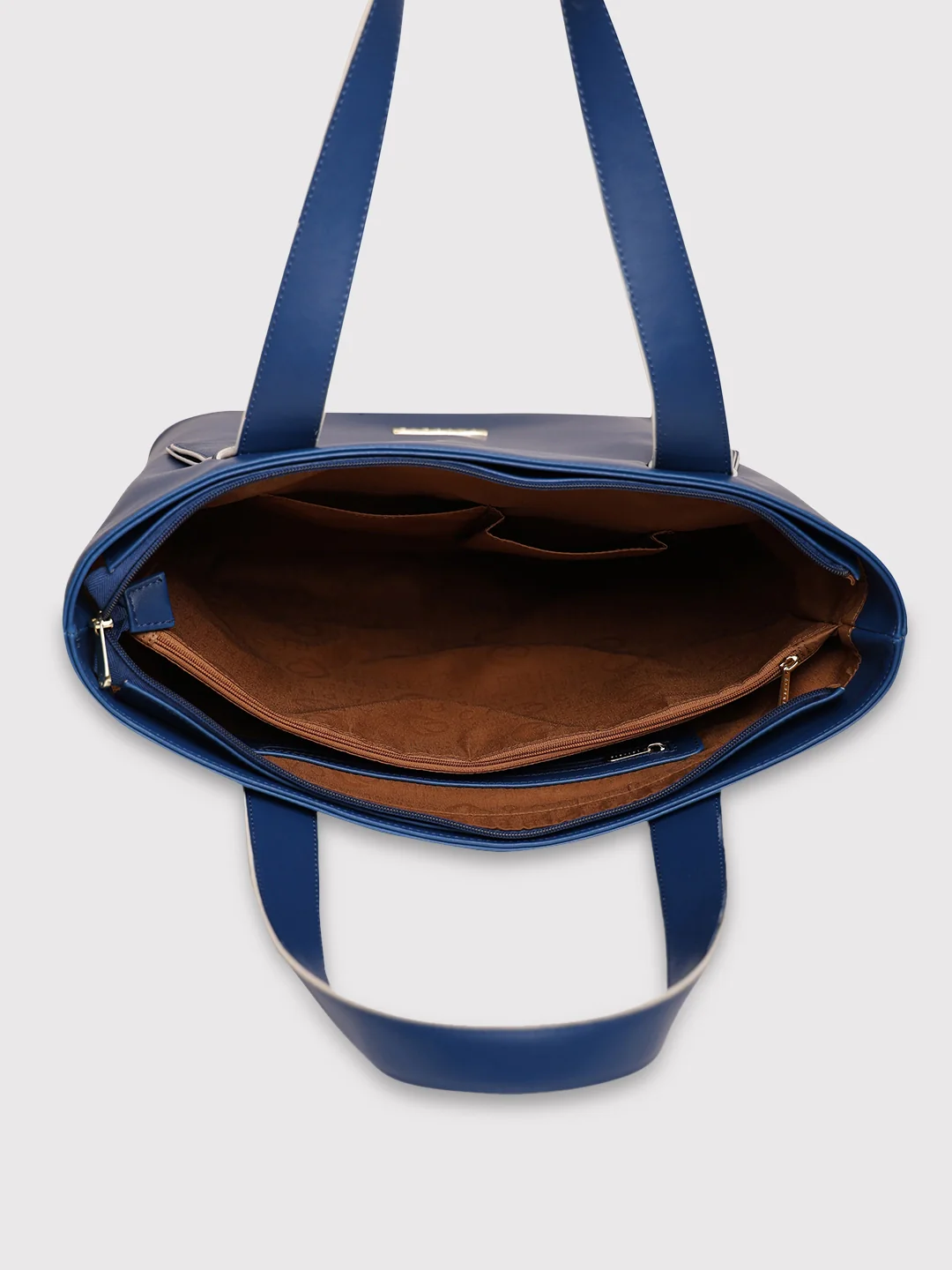 Caprese Amelia Medium Navy Tote Bag - Image 8