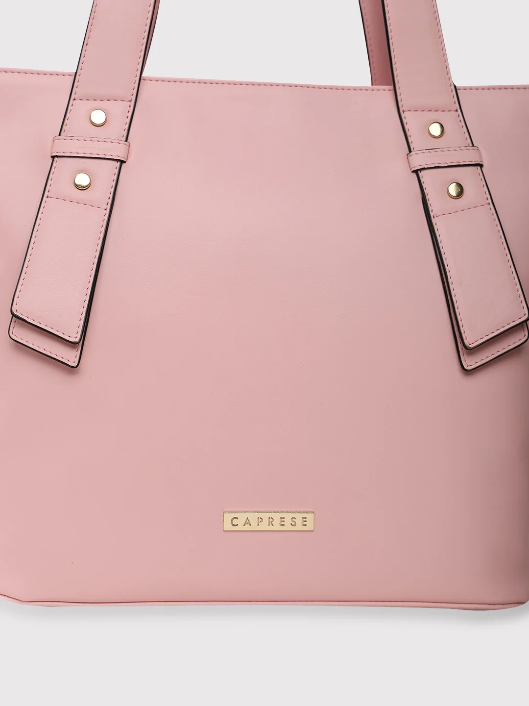 Caprese Amelia Medium Powder Pink Tote Bag - Image 11