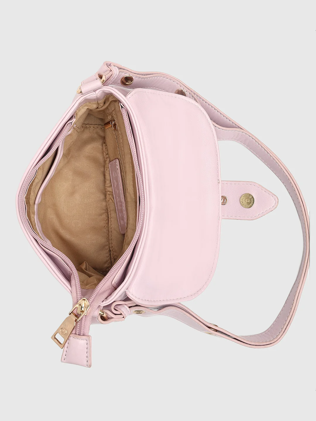 Caprese Ana Medium Lilac Baguette Bag - Image 10