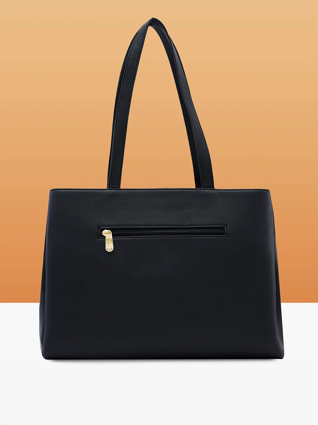 Caprese Andrea Medium Black Tote Bag - Image 5