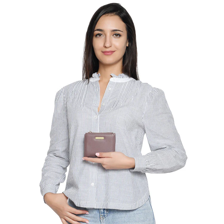 Caprese Angelina Small Coral Wallet - Image 8