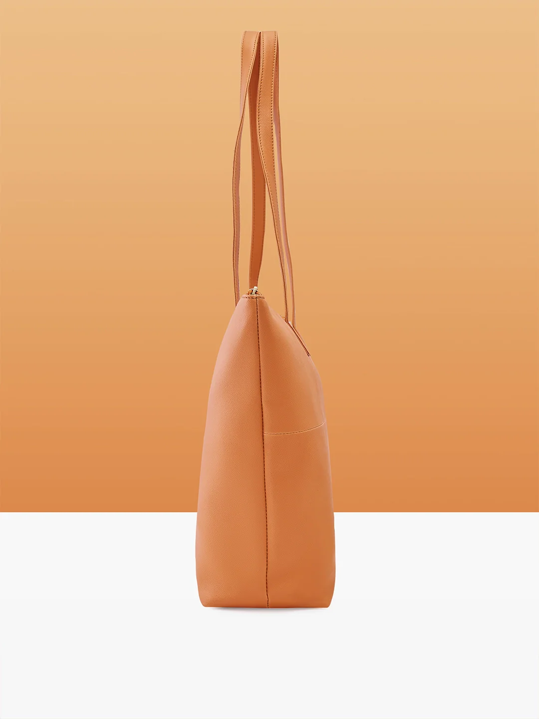 Caprese Annika Large Orange Tote Bag - Image 12