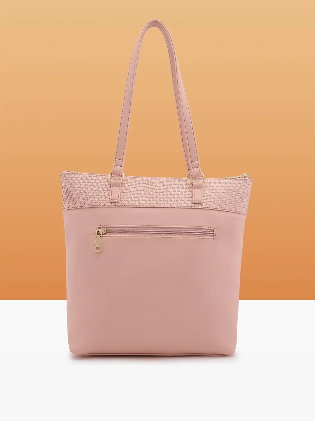 Caprese Aria Large Pink Tote Bag - Image 7