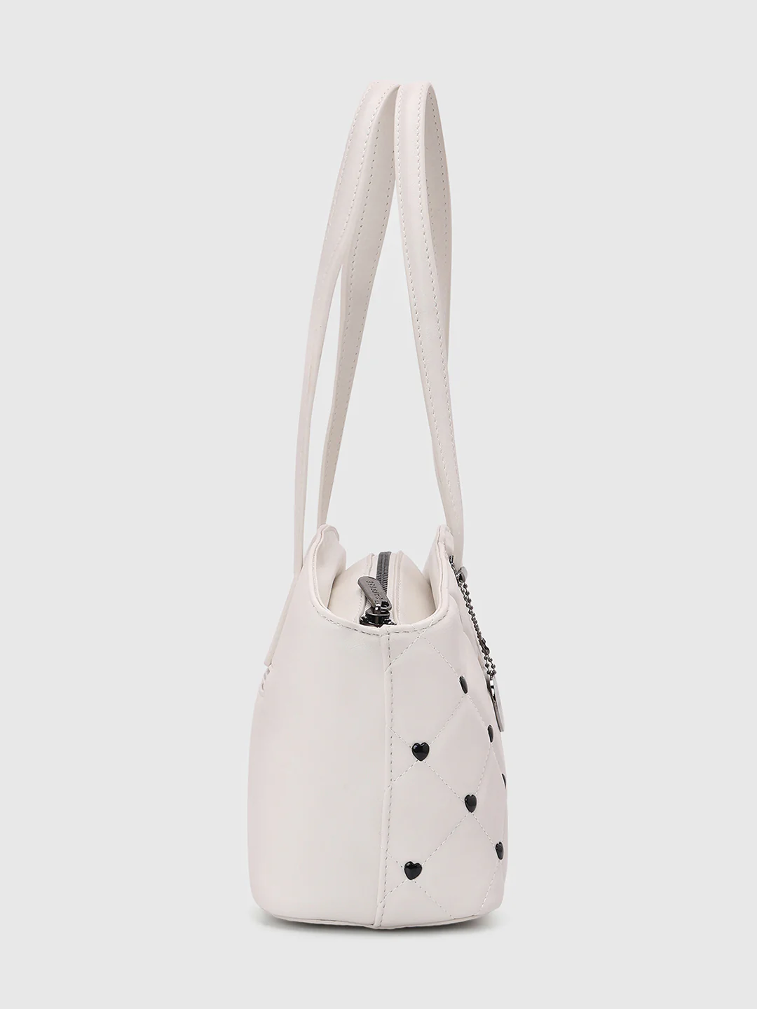 Caprese Ashley Medium White Tote Bag - Image 14
