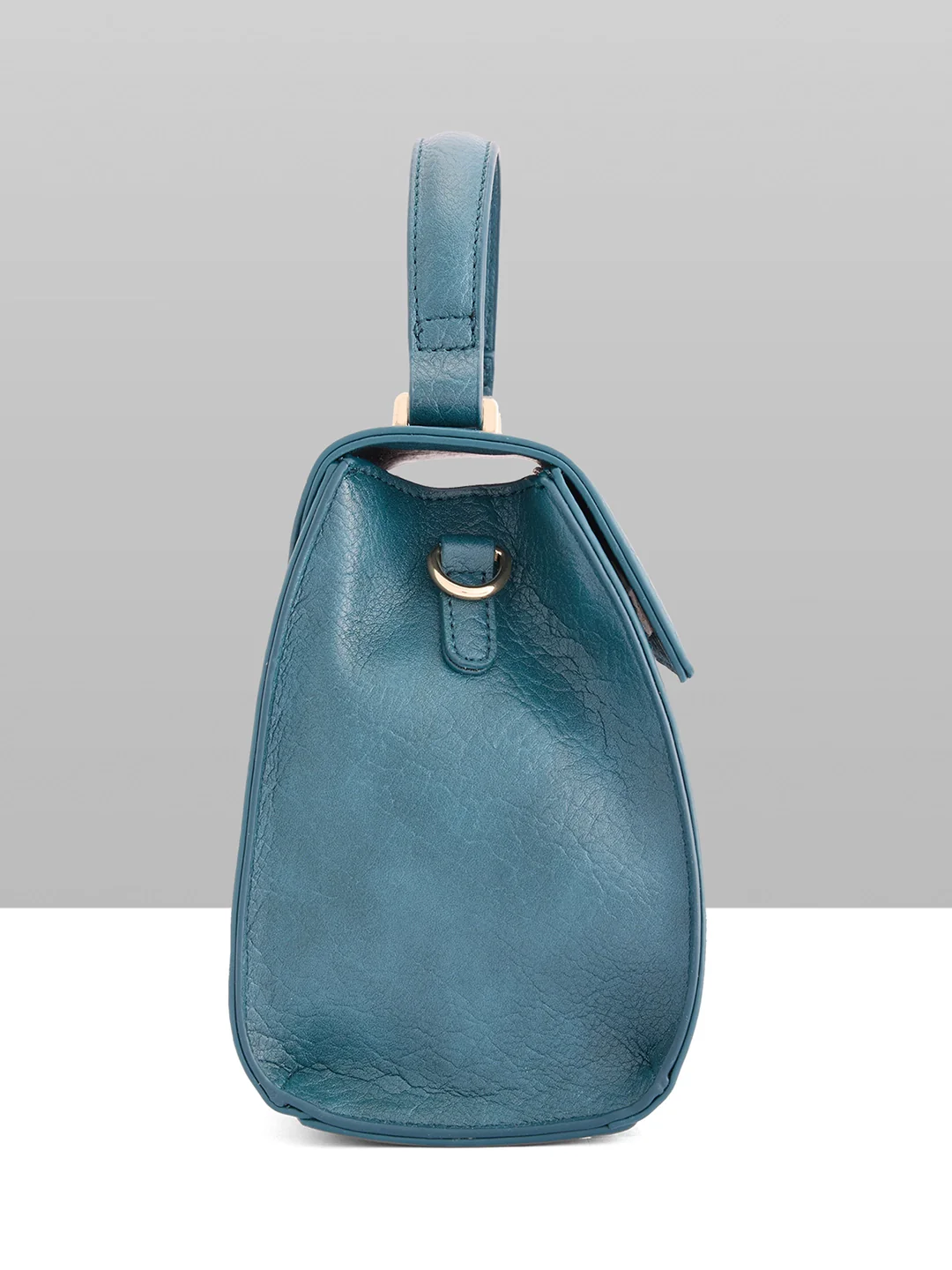 Caprese Athena Small Transformative Teal Satchel Bag - Image 13