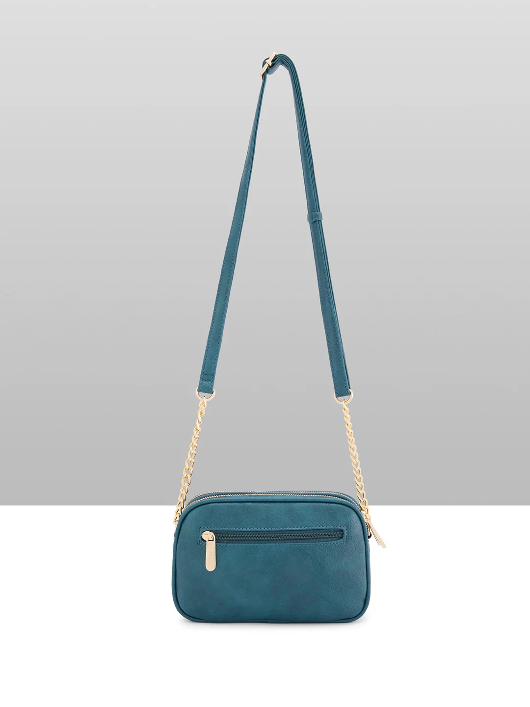 Caprese Athena Small Transformative Teal Sling Bag - Image 10