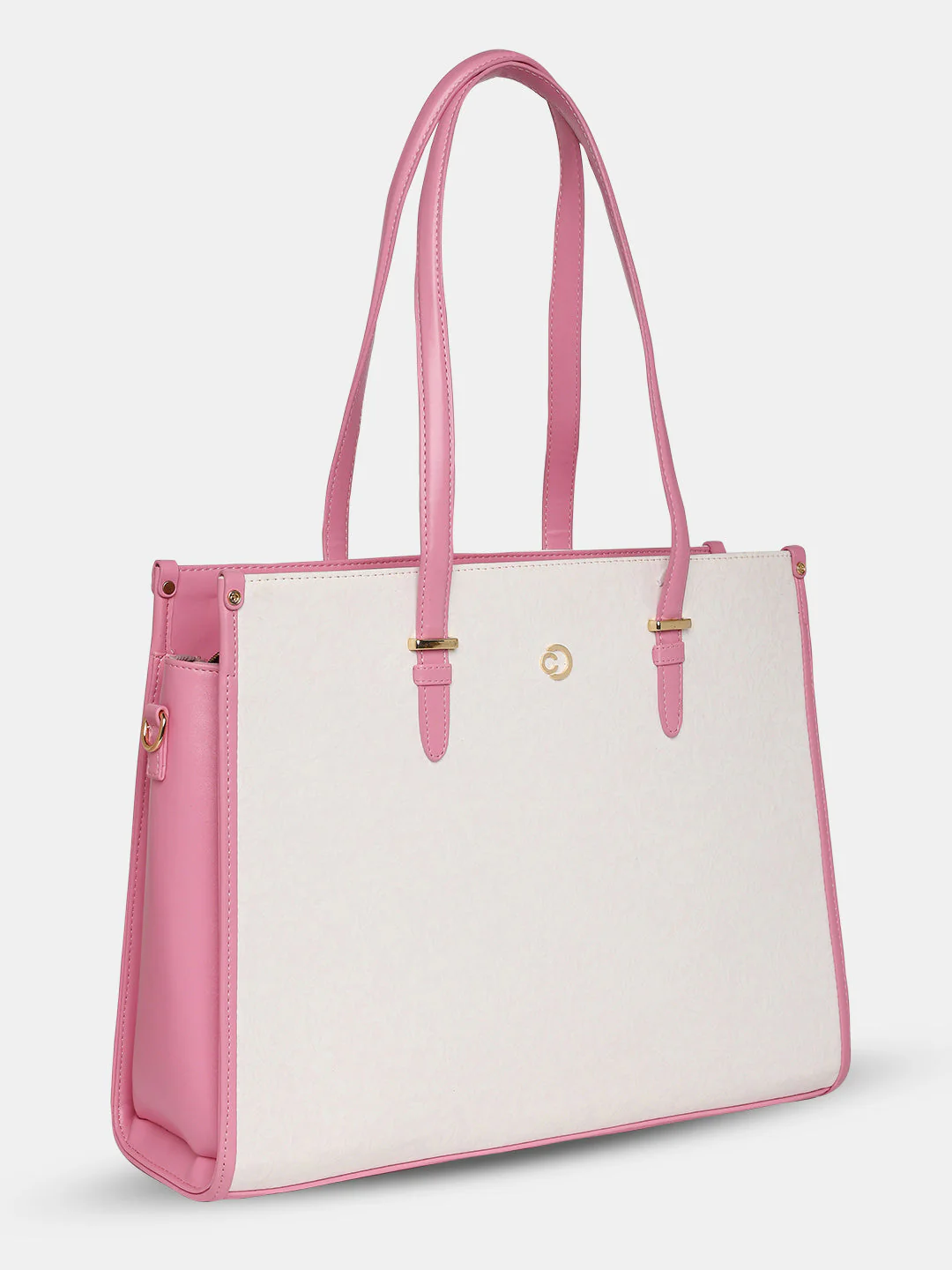 Caprese Aurora Large Pink Laptop Tote Bag - Image 9