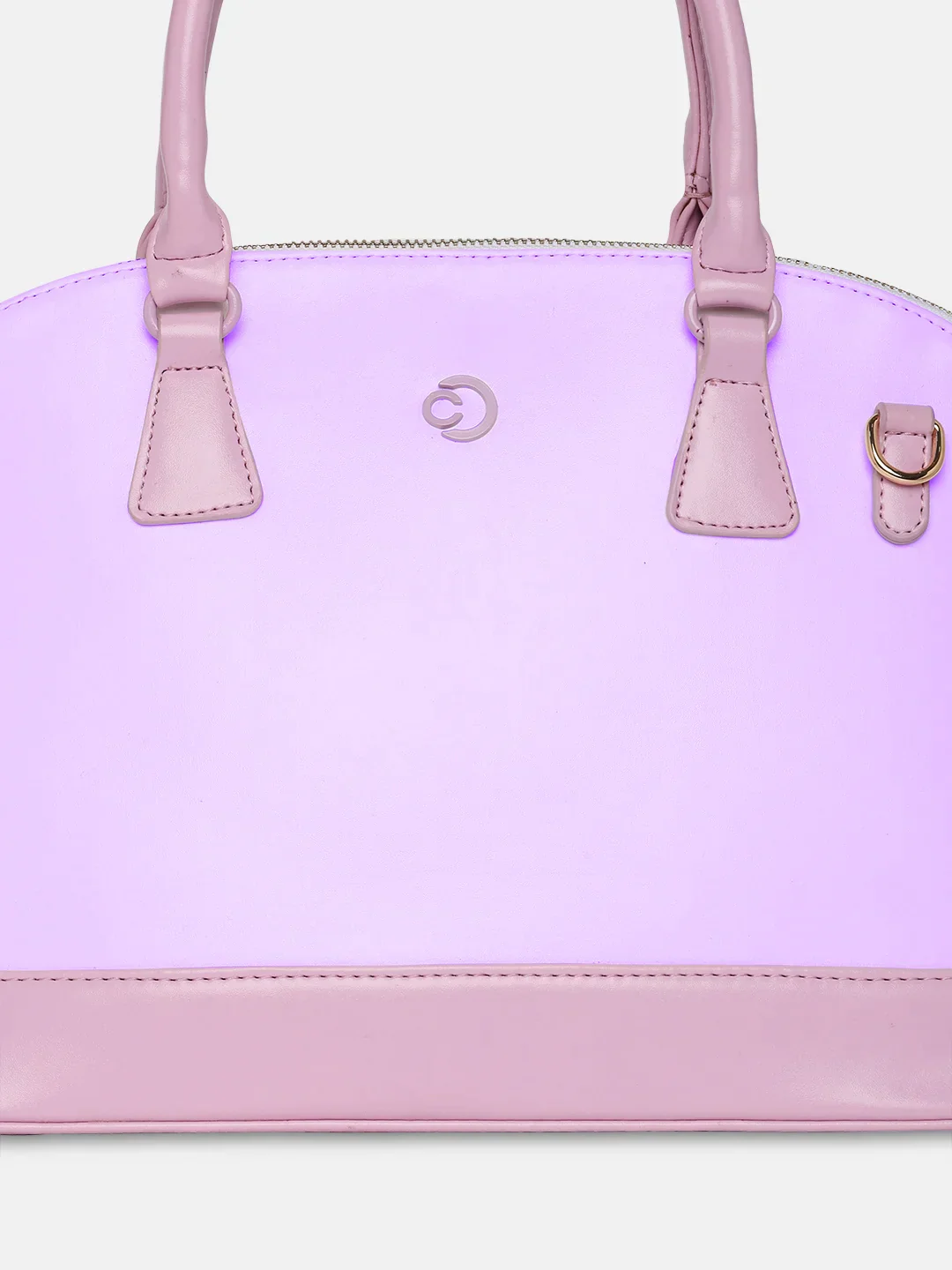 Caprese Aurora Medium Pink Satchel Bag - Image 10