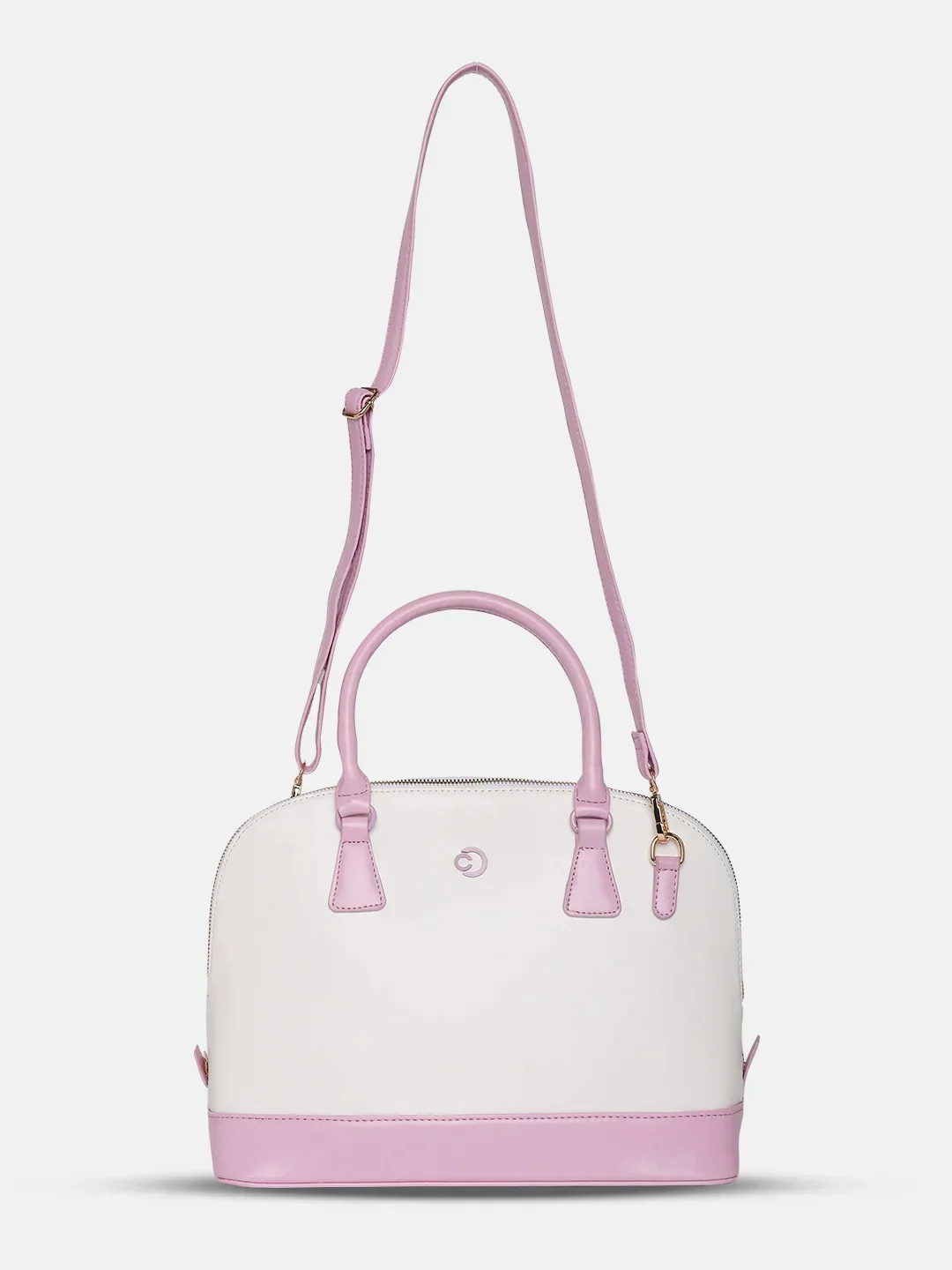 Caprese Aurora Medium Pink Satchel Bag - Image 14