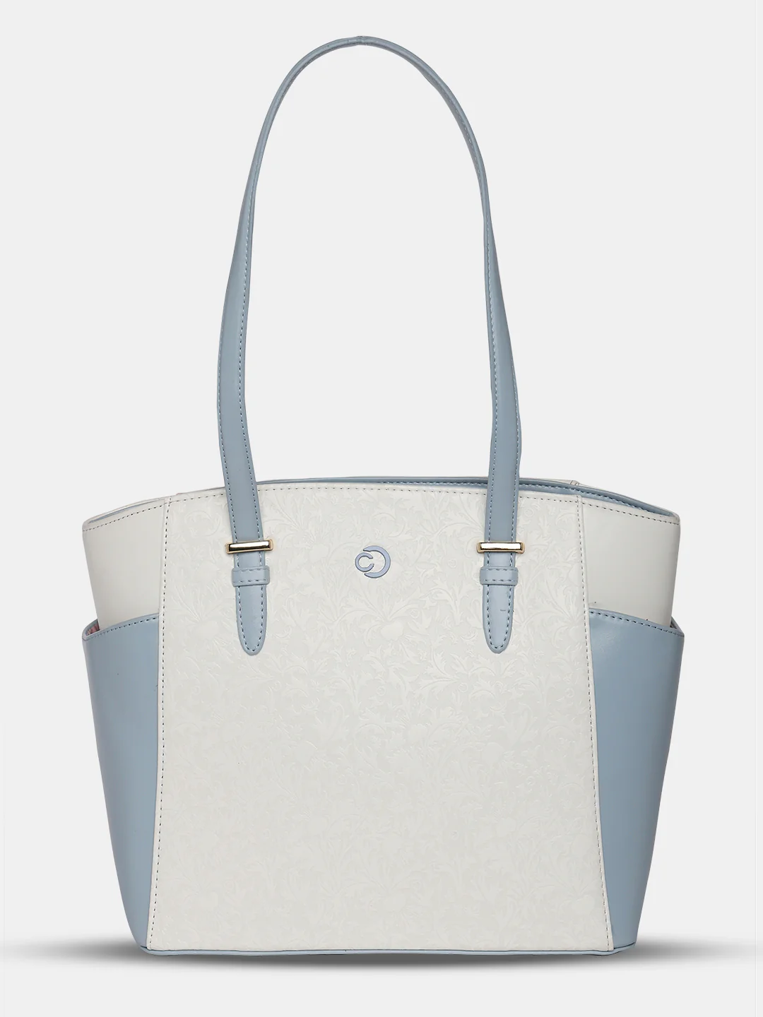 Caprese Aurora Medium Blue Tote Bag - Image 3