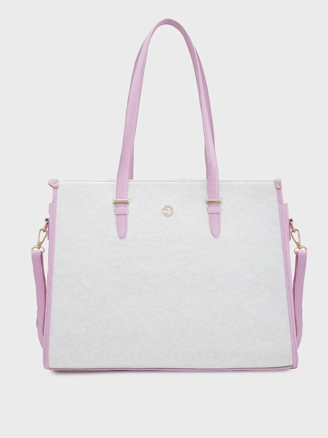 Caprese Aurora Large Purple Tote Laptop Bag