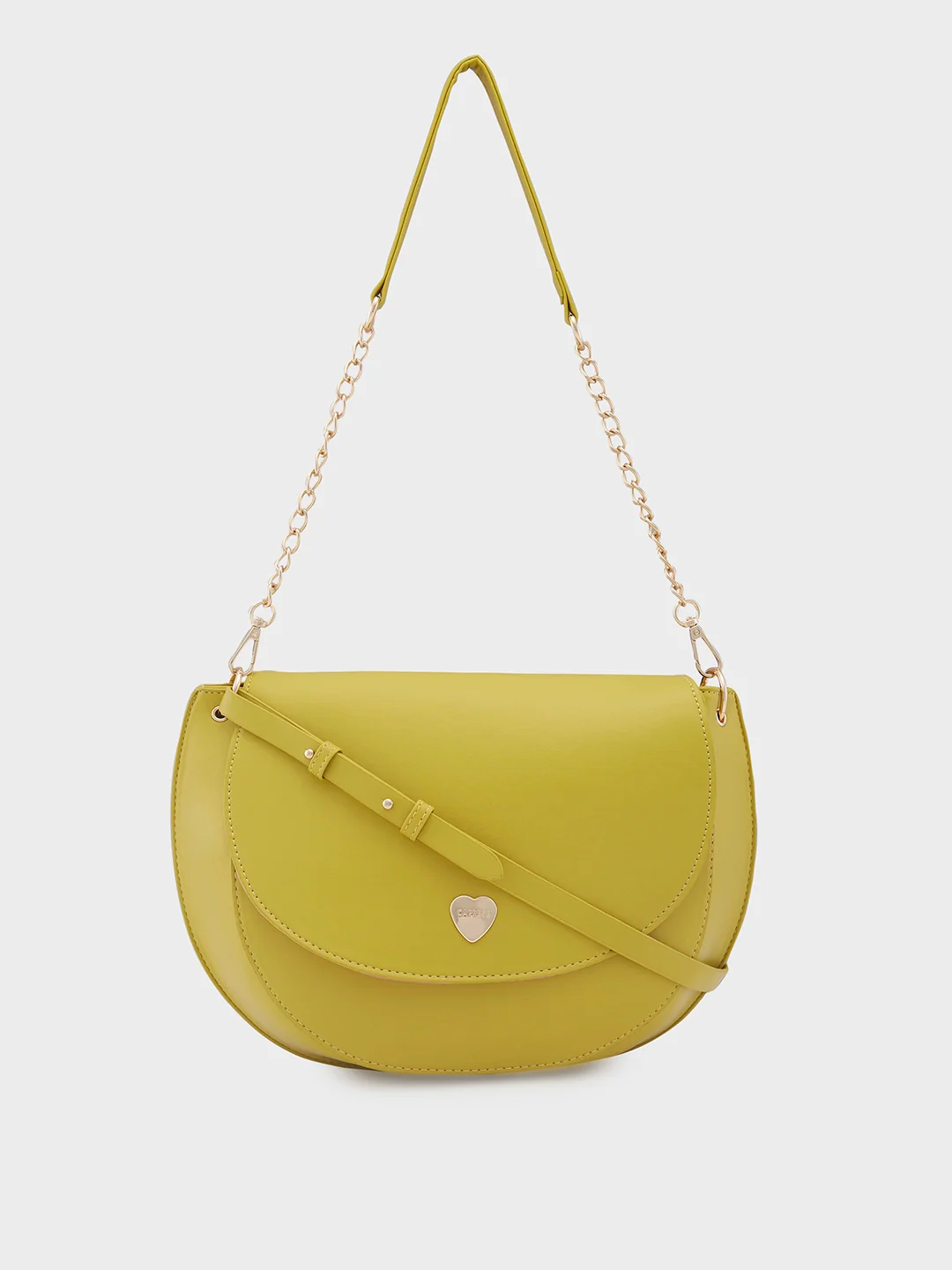 Caprese Ava Large Lime Crossbody Bag - Image 13