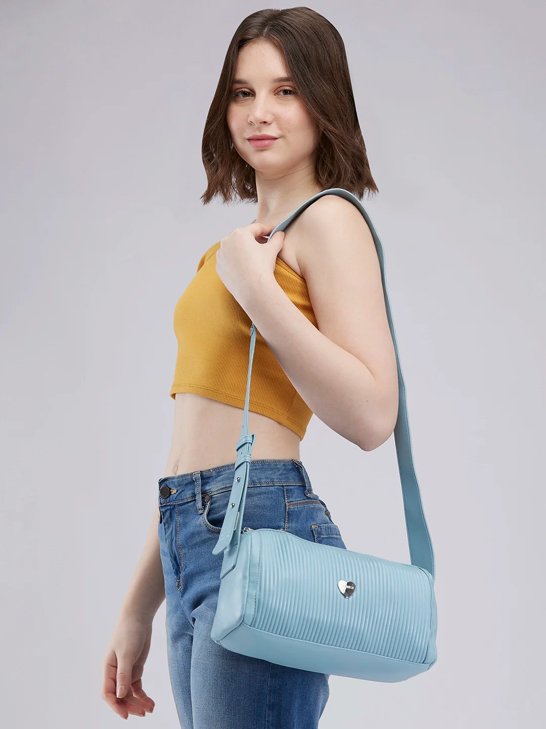 Caprese Ava Medium Powder Sling Bag - Image 3