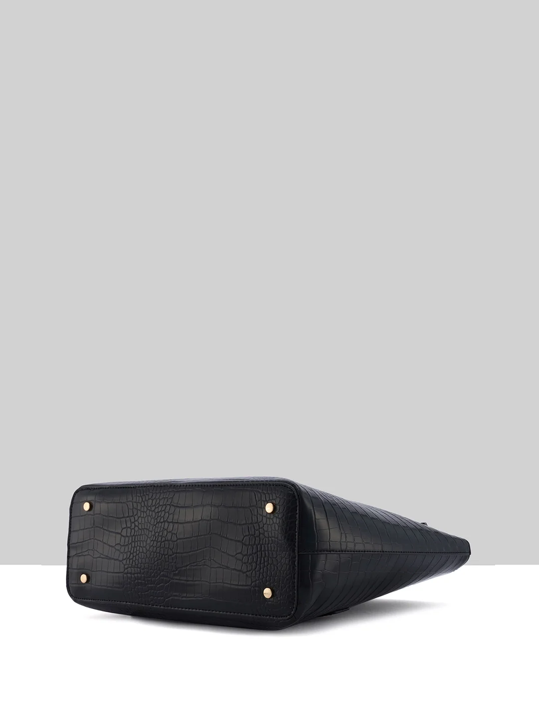 Caprese Aza Large Black Laptop Tote Bag - Image 15