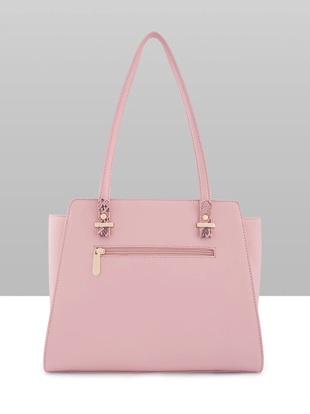 Caprese Bambi Large Blush Satchel Bag - Image 8