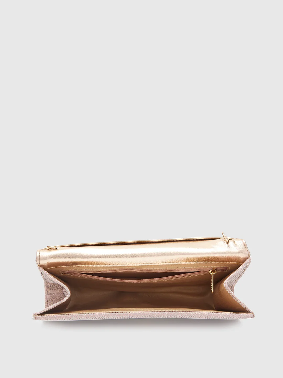 Caprese Betty Large Blush Flapover Clutch - Image 7
