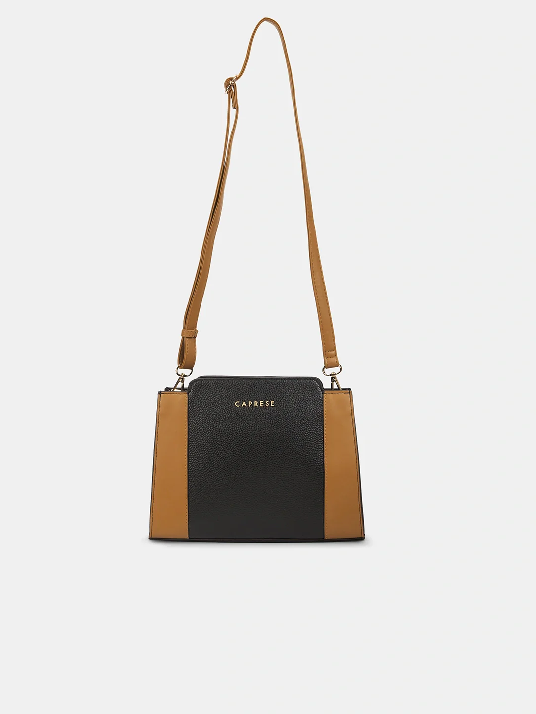 Caprese Blakely Medium Black Sling Bag