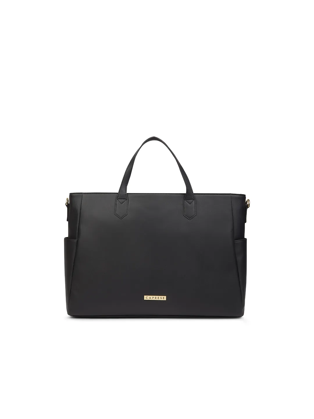 Caprese Bow Large Black Laptop Bag