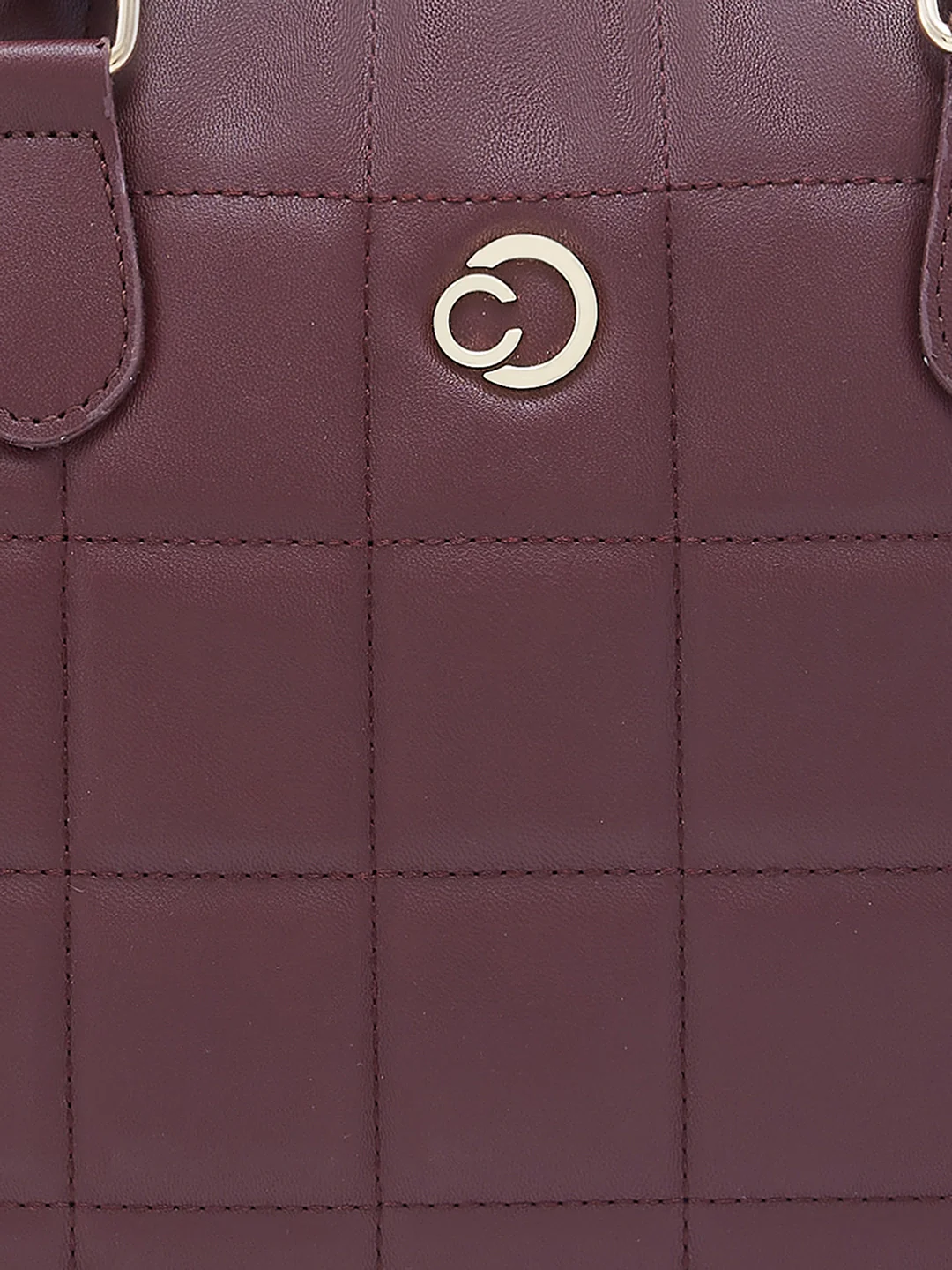 Caprese Braxton Quilted Medium Red Laptop Sleeve - Image 6