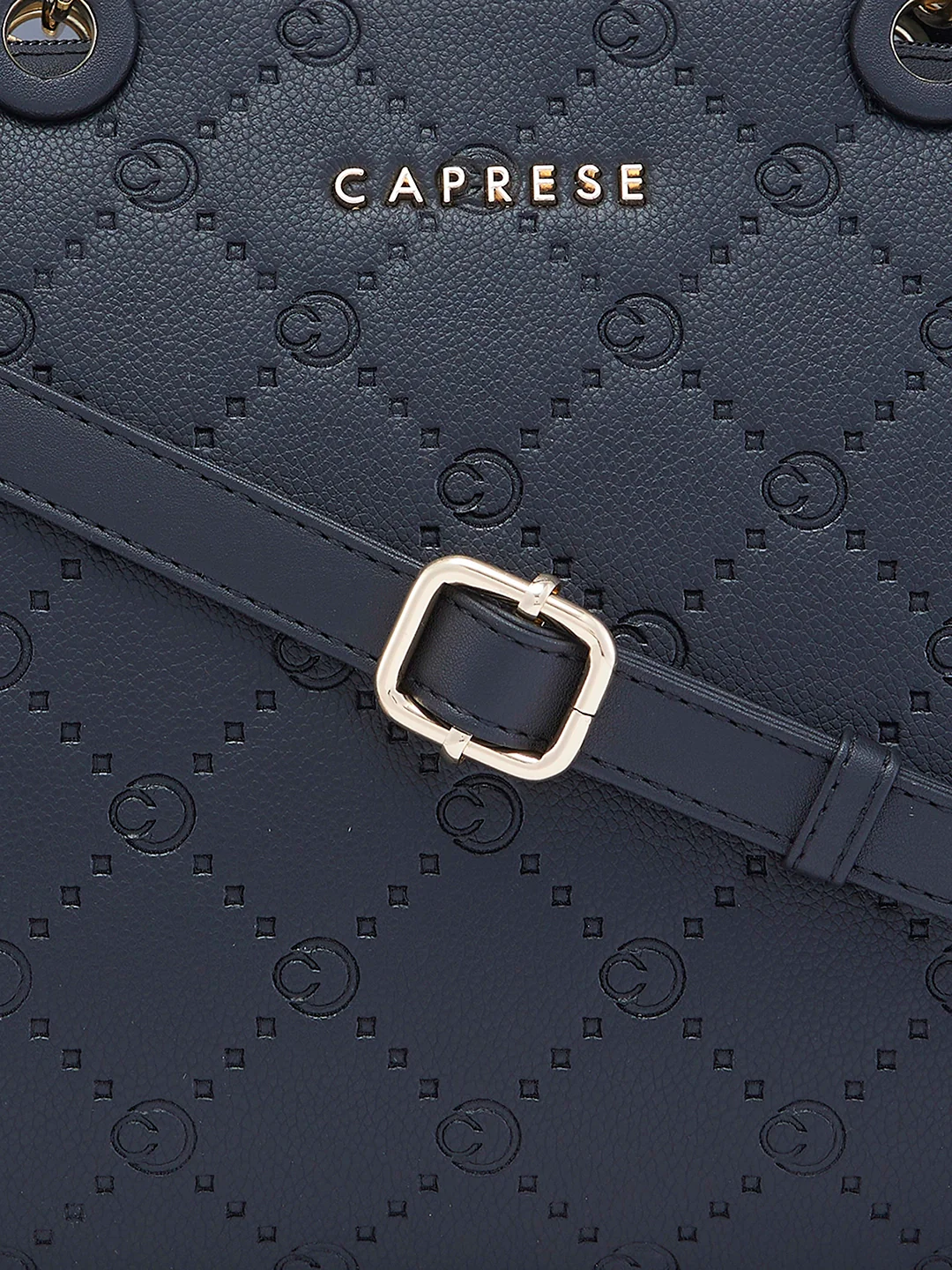 Caprese Brianna Medium Black Satchel Bag - Image 11