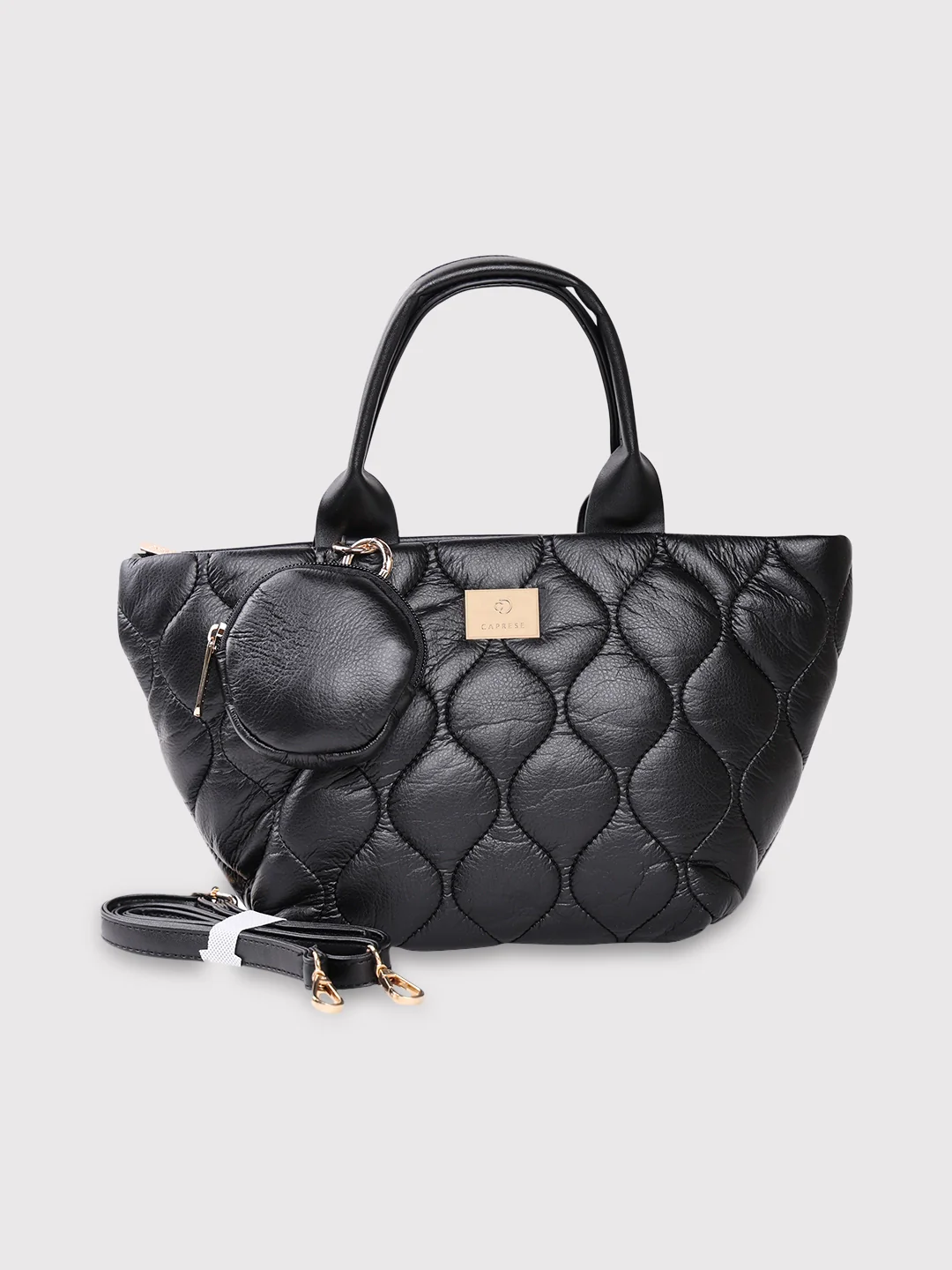 Caprese Briar Small Black Office Tote Bag