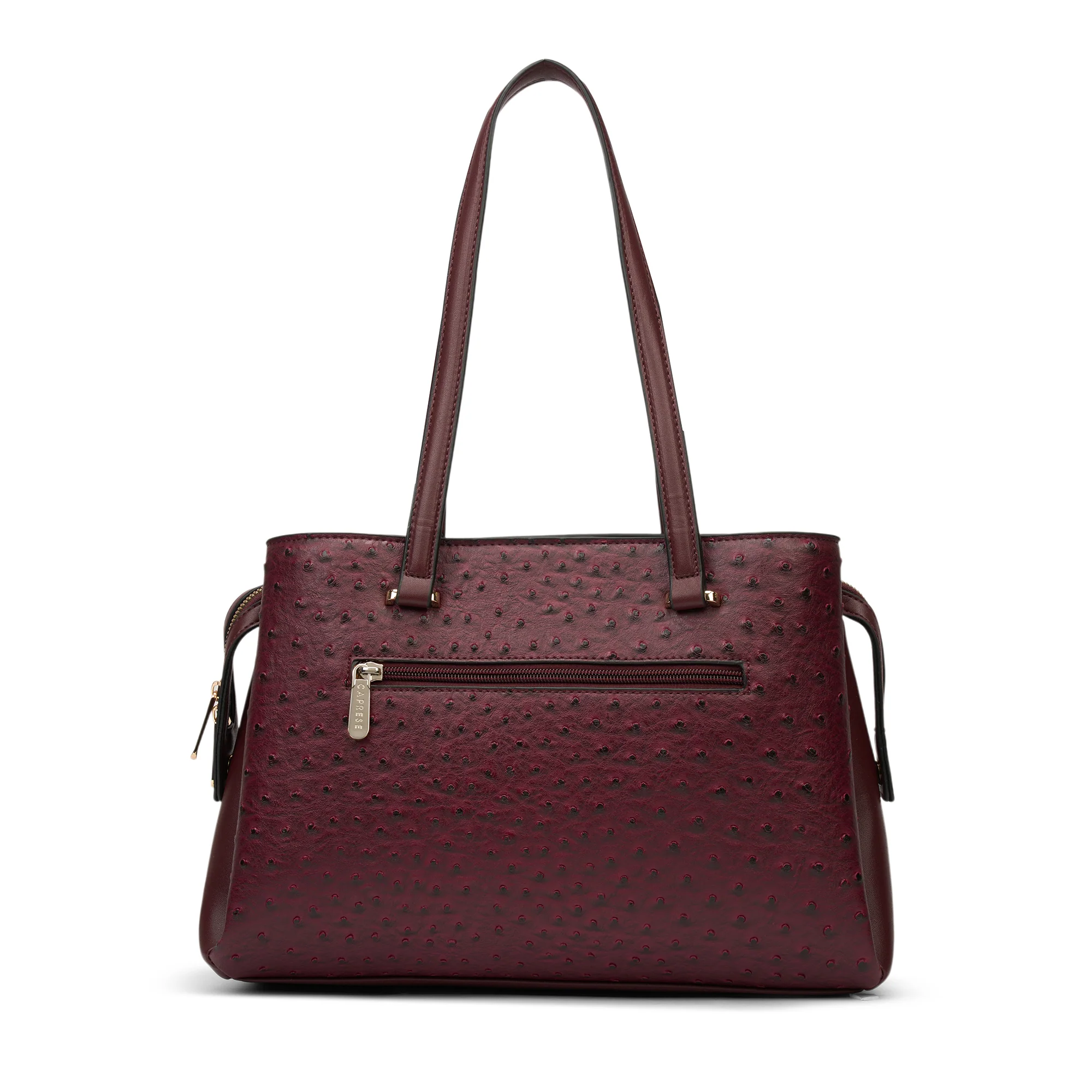 Caprese  Britney Large Cherry Lacquer Satchel Bag - Image 4