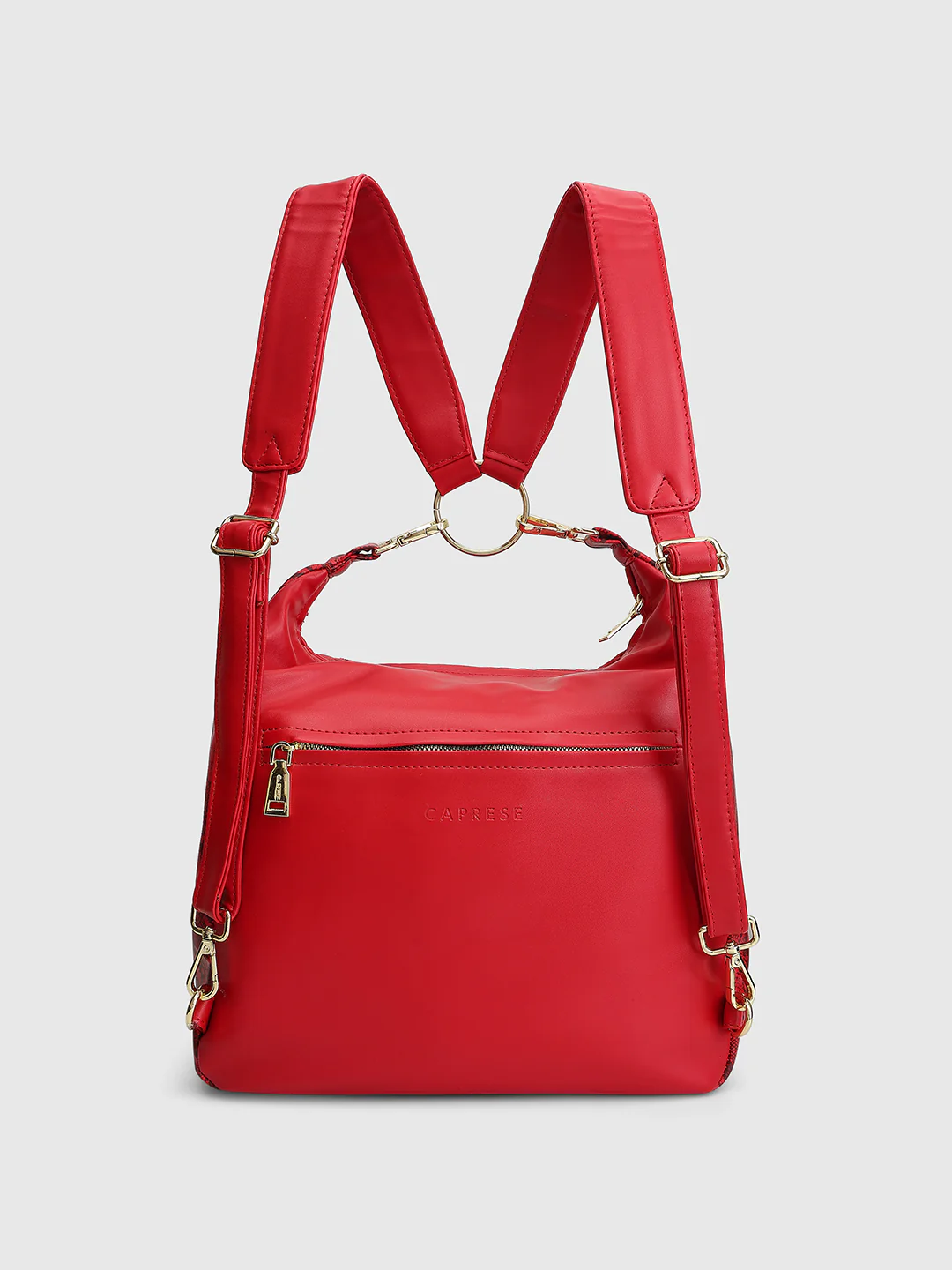 Caprese Bubble Large Red Hobo Bag - Image 5