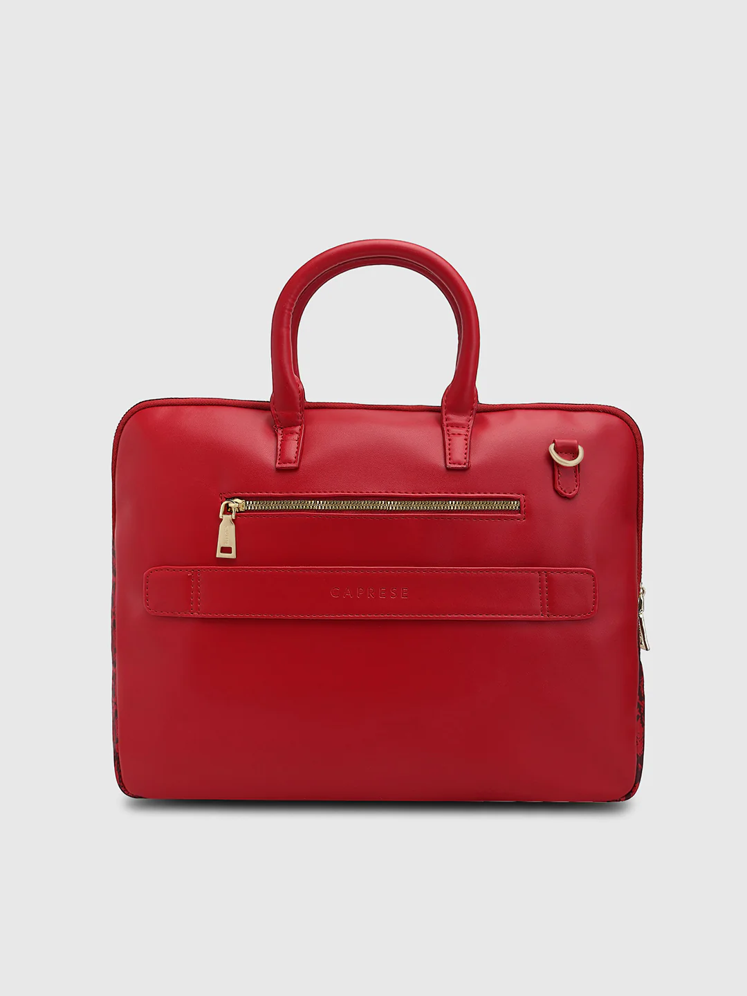 Caprese Bubble Large Red Laptop Bag - Image 5