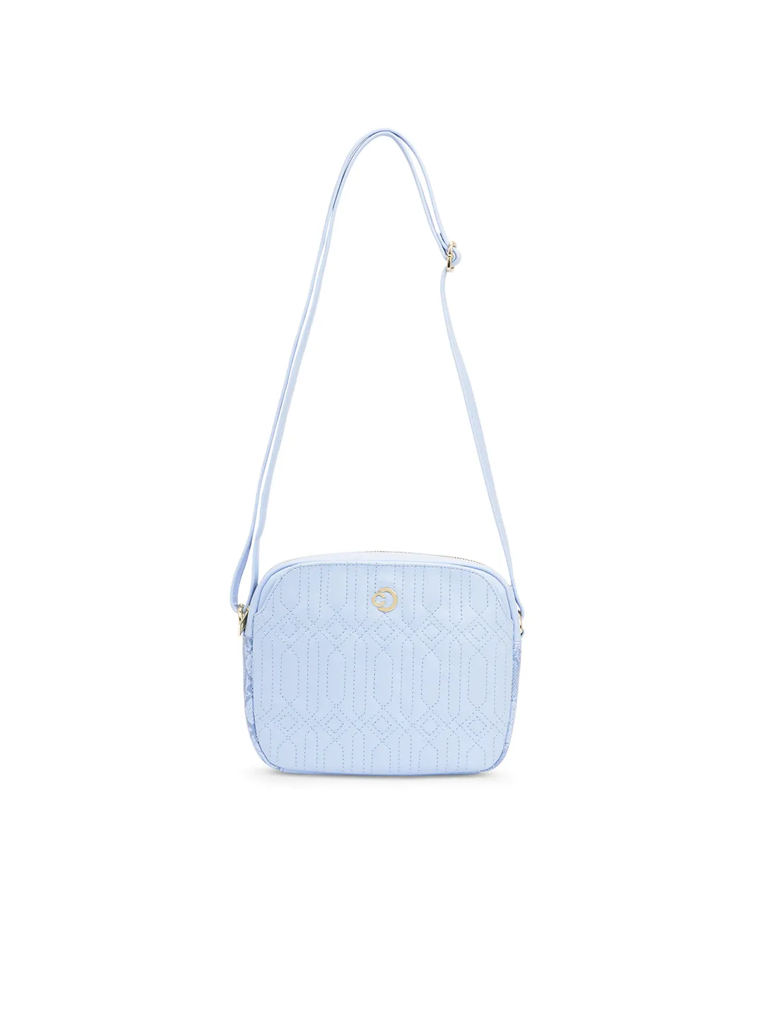 Caprese Bubble Medium Blue Sling Bag